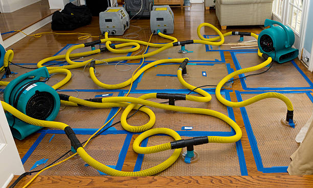 Professional Water Extraction technician working in Eagle, WI